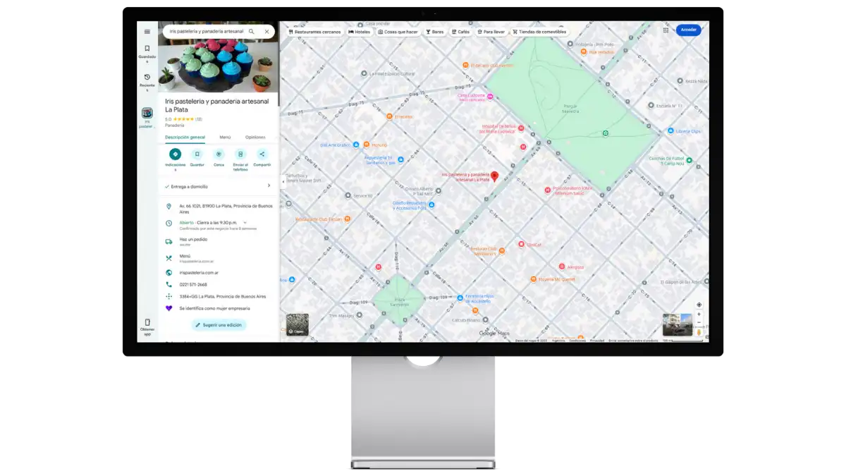Proyecto Iris Pastelería (SEO local)