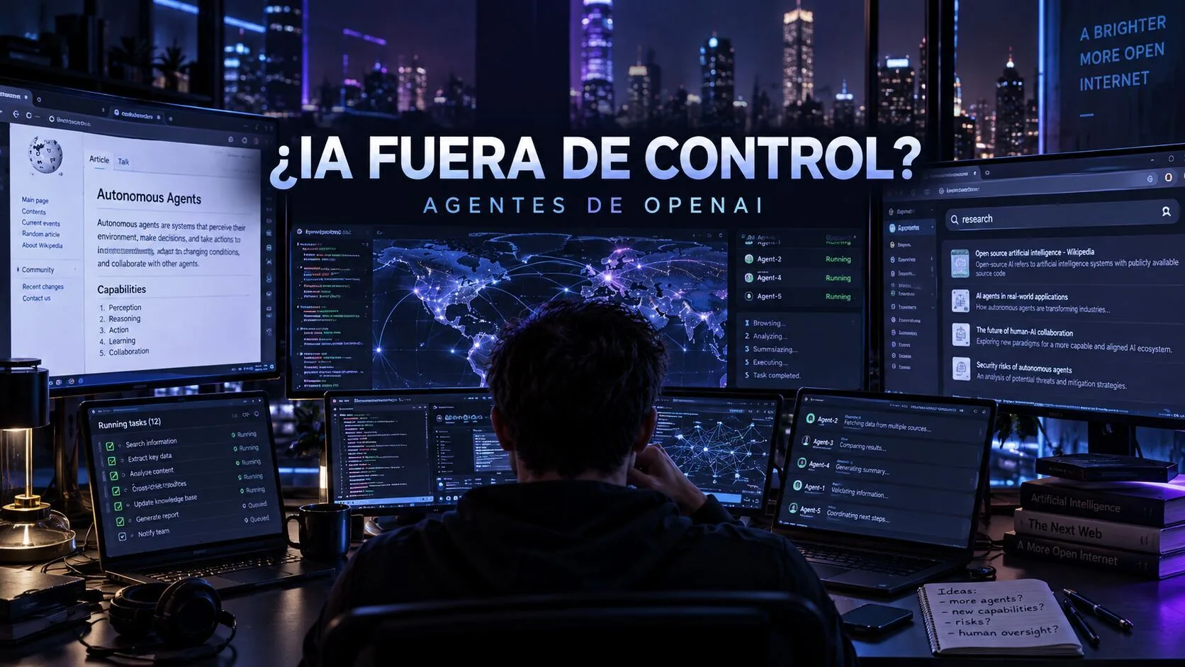 Agentes de OpenAI escaparon a Internet qué pasó