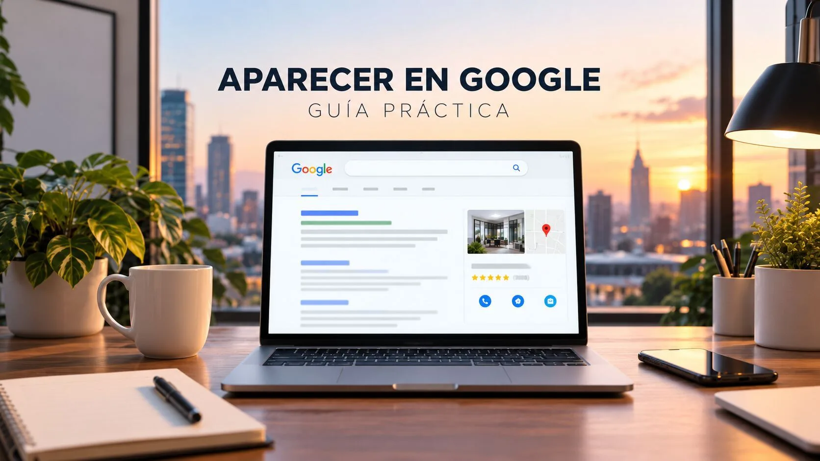 Cómo aparecer en Google: guía paso a paso