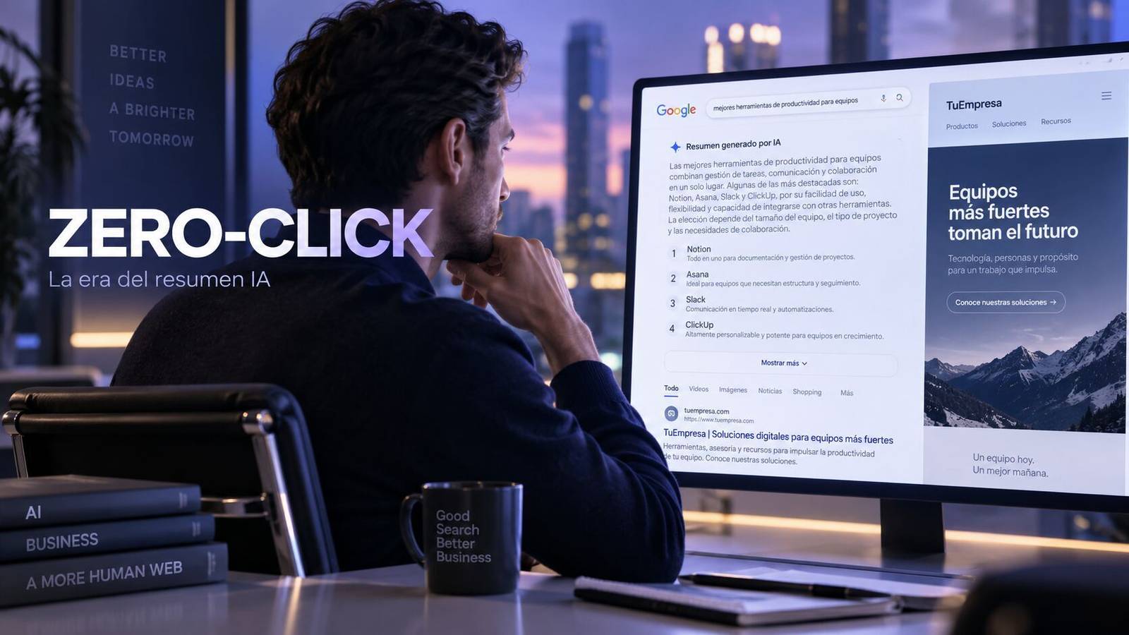 Zero-click cómo sobrevivir a la búsqueda con IA