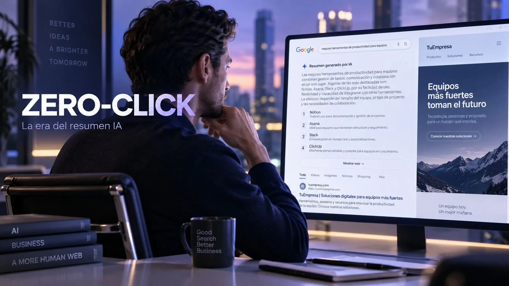 Zero-click cómo sobrevivir a la búsqueda con IA
