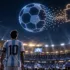 Portada inspirada en la despedida de Messi, con una camiseta argentina número 10 vista de espaldas y una pelota formada por drones sobre un estadio.